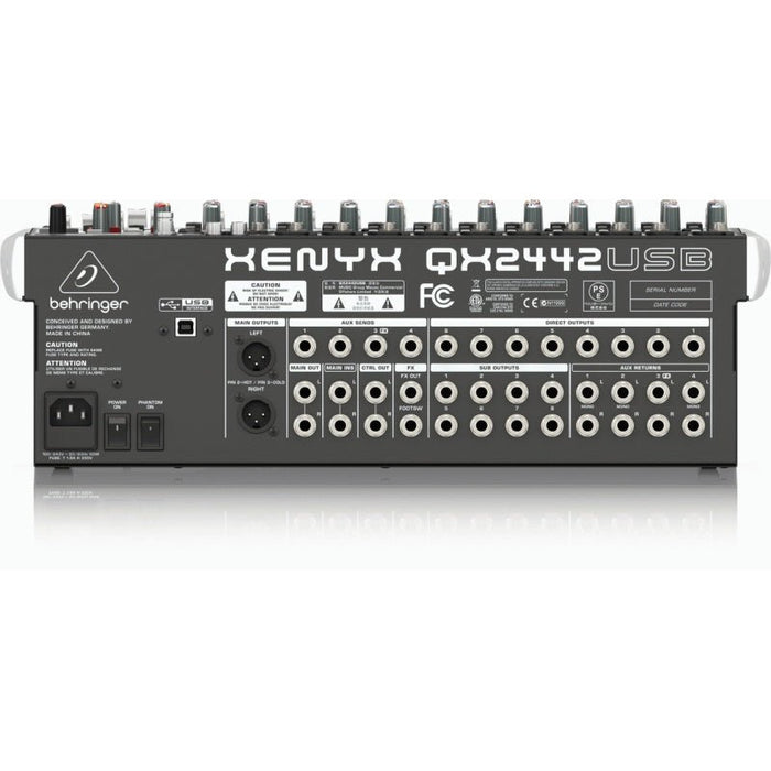 Behringer Xenyx QX2442USB Mixer (450018) - Gsus4