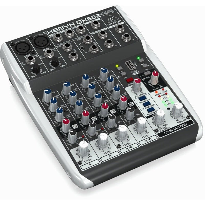 Behringer Xenyx QX602MP3 Mixer (450463) - Gsus4