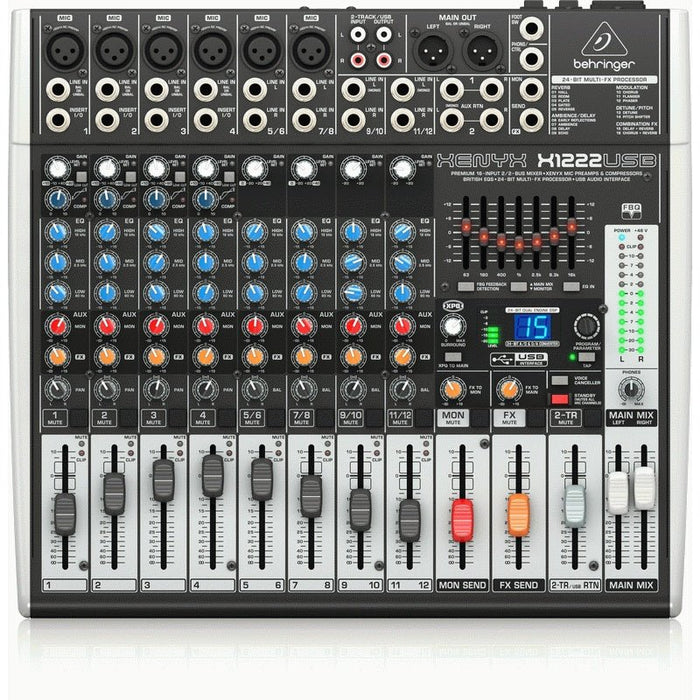 Behringer Xenyx X1222USB Mixer (450035) - Gsus4