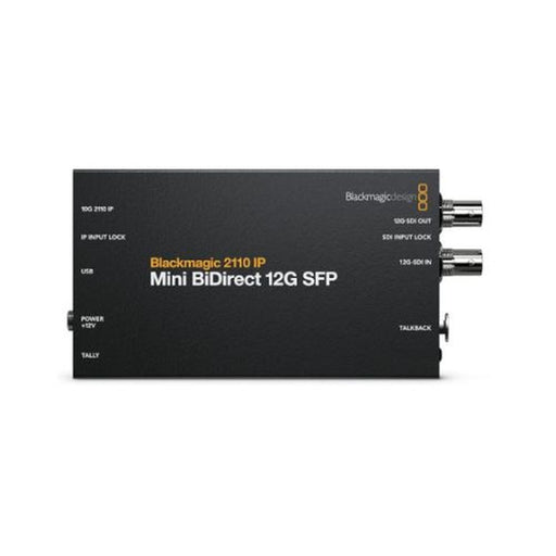 Blackmagic Design | 2110 IP Mini BiDirect 12G SFP Converter (CONVNVIPF/IP/12GSFP) - Gsus4