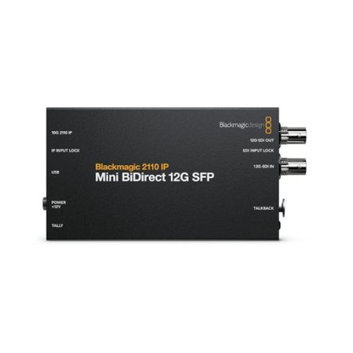 Blackmagic Design | 2110 IP Mini BiDirect 12G SFP Converter (CONVNVIPF/IP/12GSFP) - Gsus4