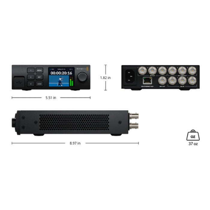 Blackmagic Design | 2110 IP SDI to HDMI 12G Converter (CONVNVIPM/12G/HDMI02) - Gsus4