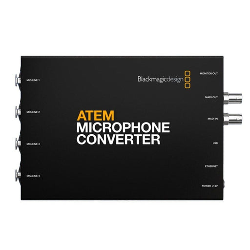 Blackmagic Design | ATEM Television Studio Microphone Converter (SWATEMTVSTDMC) - Gsus4