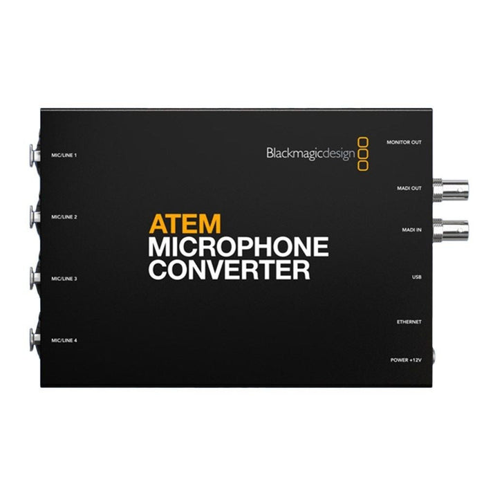 Blackmagic Design | ATEM Television Studio Microphone Converter (SWATEMTVSTDMC) - Gsus4