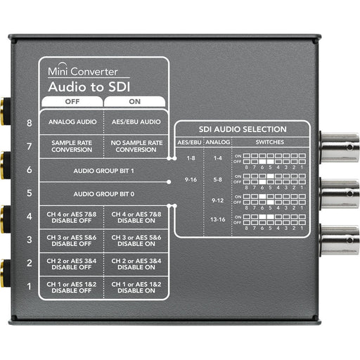 Blackmagic Design | Audio to SDI Mini Converter (CONVMCAUDS2) (CONVMCAUDS2) - Gsus4