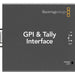Blackmagic Design | Design GPI & Tally Interface for ATEM Production Switchers (SWTALGPI8) - Gsus4