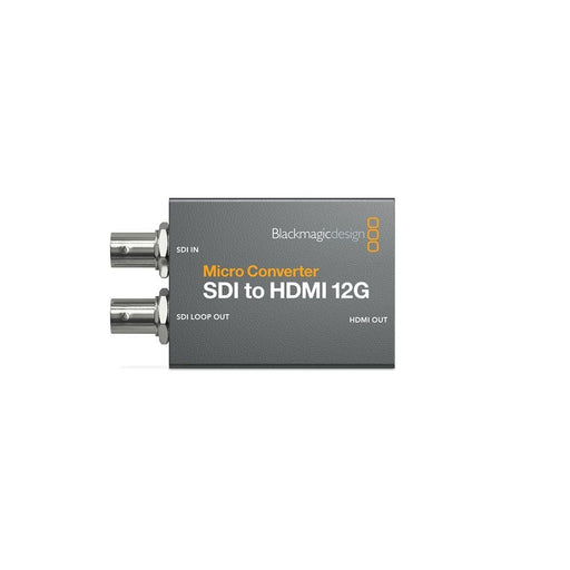 Blackmagic Design | Micro Converter SDI to HDMI 12G | w/ PSU (CONVCMIC/SH12G/WPSU) - Gsus4