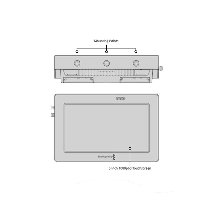 Blackmagic Design | Video Assist 5" 3G Portable Monitor (HYPERD/AVIDA03/5) - Gsus4