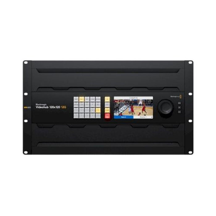 Blackmagic Design | Videohub 120x120 12G Zero - Latency Video Router (VHUBSMAS12G120120) - Gsus4