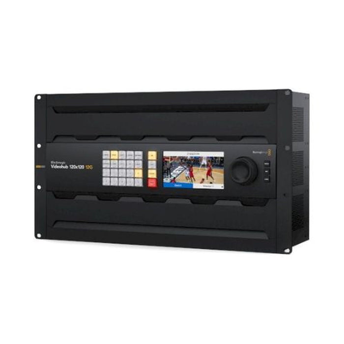 Blackmagic Design | Videohub 120x120 12G Zero - Latency Video Router (VHUBSMAS12G120120) - Gsus4