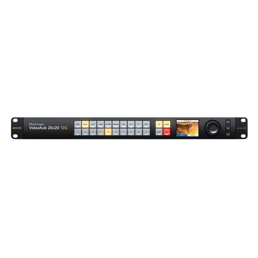 Blackmagic Design | Videohub 20x20 12G | Zero Latnecy Video Router (VHUBSMAS12G020020) - Gsus4