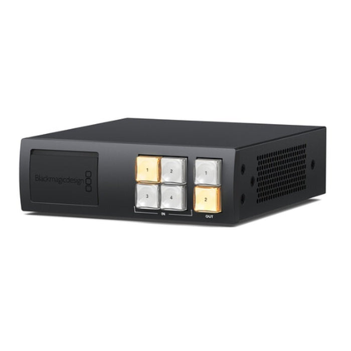 Blackmagic Design | Videohub Mini 4x2 12G Router (VHUBSMTG12G0402) - Gsus4