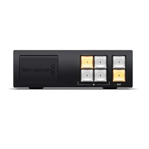 Blackmagic Design | Videohub Mini 4x2 12G Router (VHUBSMTG12G0402) - Gsus4