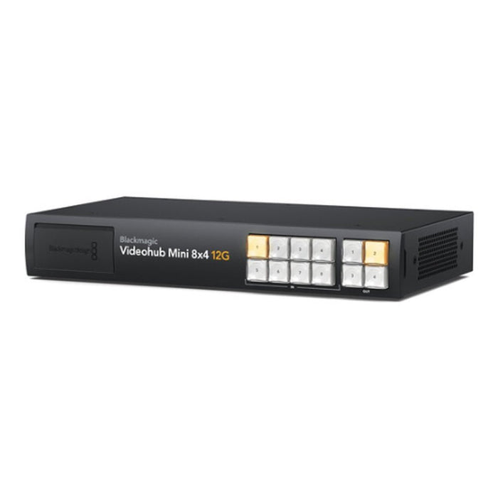 Blackmagic Design | Videohub Mini 8x4 12G Router (VHUBSMTK12G0804) - Gsus4