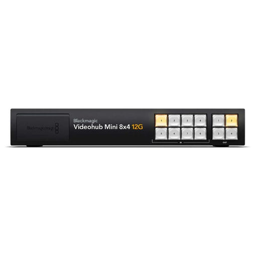 Blackmagic Design | Videohub Mini 8x4 12G Router (VHUBSMTK12G0804) - Gsus4