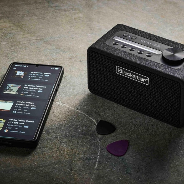 Blackstar | BEAM Mini | Battery Powered Portable Guitar Amp | w/ Neural Amp Model, Multi - FX & Bluetooth (BEAM-MINI) - Gsus4
