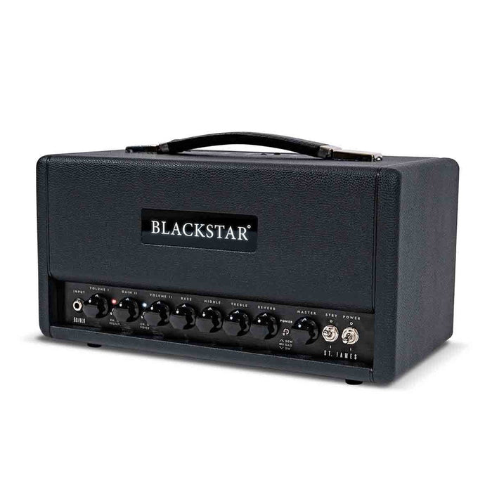 Blackstar | ST JAMES 50 | 50W 6L6 Guitar Amp Head | Black (ST - J506L6H) - Gsus4