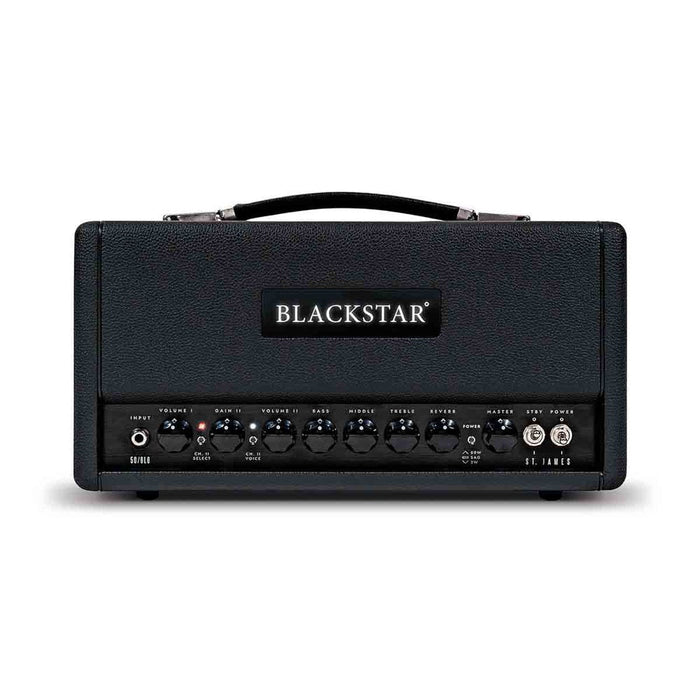 Blackstar | ST JAMES 50 | 50W 6L6 Guitar Amp Head | Black (ST - J506L6H) - Gsus4