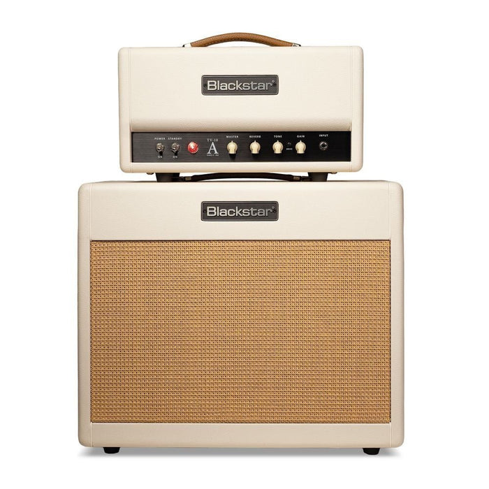 Blackstar | TV - 10 A | 10W Amp Head w/ 6L6 Valves (Cream) (TV-10-AH) - Gsus4