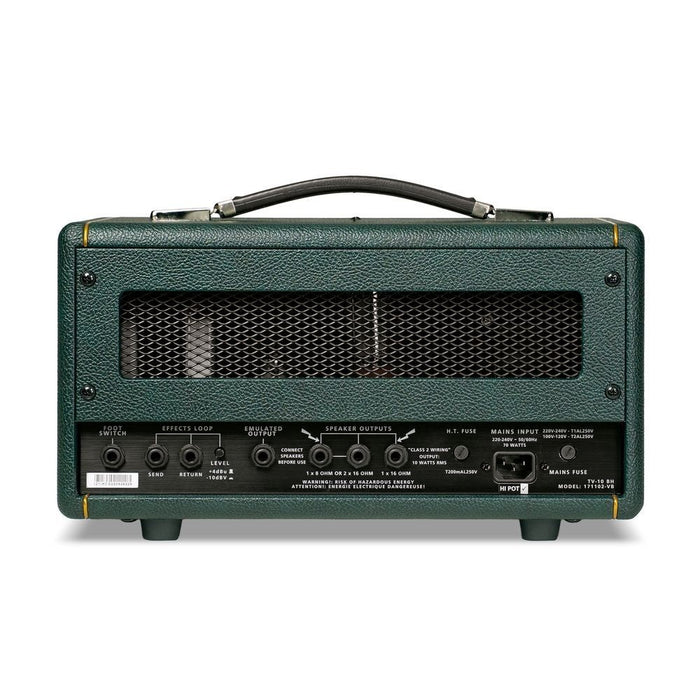 Blackstar | TV - 10 B | 10W Amp Head w/ EL34 Valves (Black) (TV-10-BH) - Gsus4