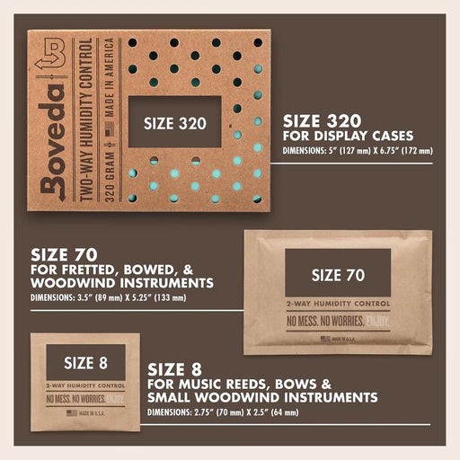 Boveda B49-08-10P 49% RH Size-8 Humidity Packs - 10 Pack (B49-08-10P) - Gsus4