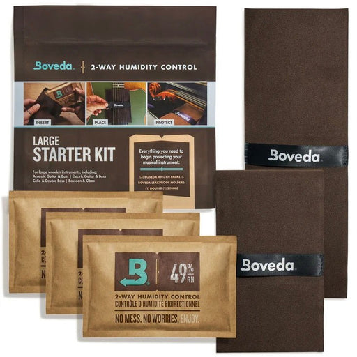 Boveda | B49 | Large Starter Kit | for Guitars and Large Instruments (BVMSK49 - LG) - Gsus4