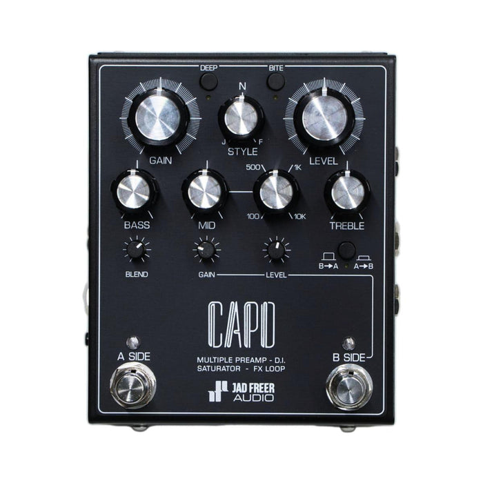 Jad & Freer Audio | CAPO | 4-in-1 Multi-Preamp, Saturator, DI & FX Loop for Bass | PRE-ORDER (Ships December 2024)