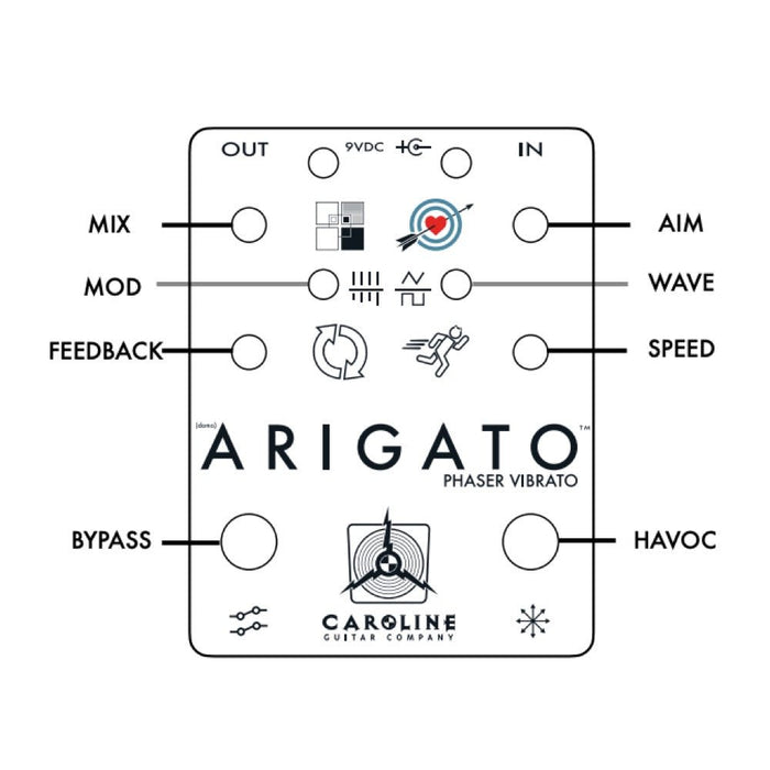 Caroline | ARIGATO | Phaser Vibrato | w/ Havoc Switch (Caroline - ARIGATO) - Gsus4