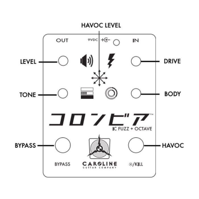 Caroline | SHIGEHARU | IC Fuzz + Octave w/ Havoc Switch | Based on Muff Fuzz | Olympia (Caroline - Shigeharu) - Gsus4