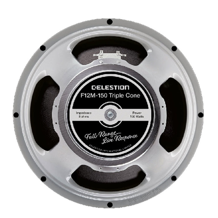 Celestion F12M - 150 Triple Cone 150w Live Response Speaker 8ohm (28/F12M - 150 - 8) - Gsus4