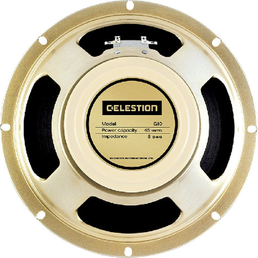 Celestion T6381 G10 CREAMBACK Guitar Speaker 10 Inch 45w 16ohm (28/G10 - CREAMBACK - 16) - Gsus4