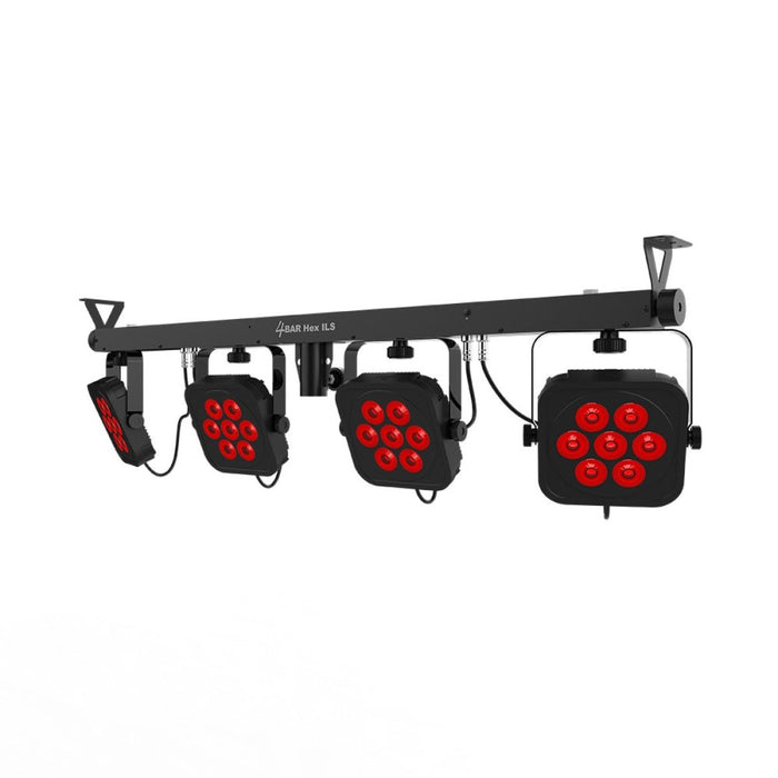 Chauvet DJ 4Bar Hex ILS Wash Lighting Set (4BARHEX-ILS) - Gsus4