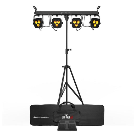 Chauvet DJ 4BAR LT QuadBT ILS Wash Lighting Set with Bluetooth (4BARLTQUADBTILS) - Gsus4