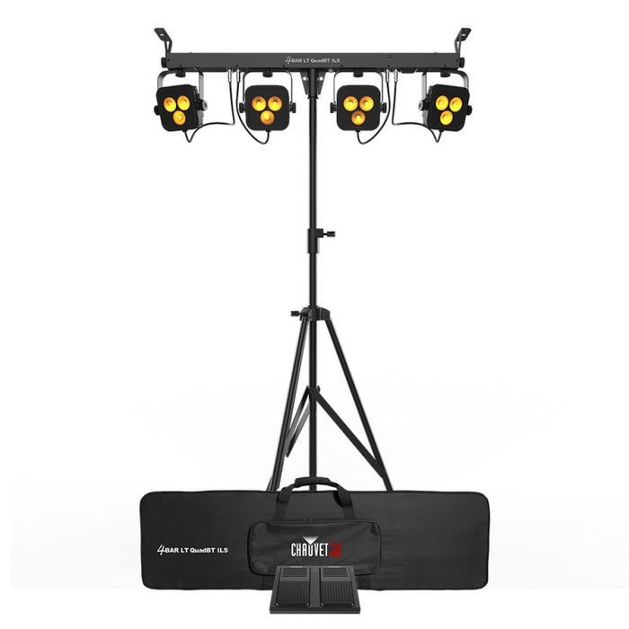 Chauvet DJ 4BAR LT QuadBT ILS Wash Lighting Set with Bluetooth (4BARLTQUADBTILS) - Gsus4