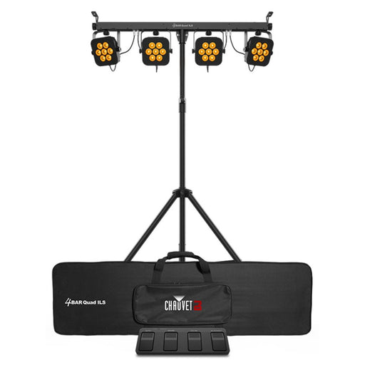 Chauvet DJ 4Bar Quad ILS Wash Lighting Set (4BARQUADILS) - Gsus4