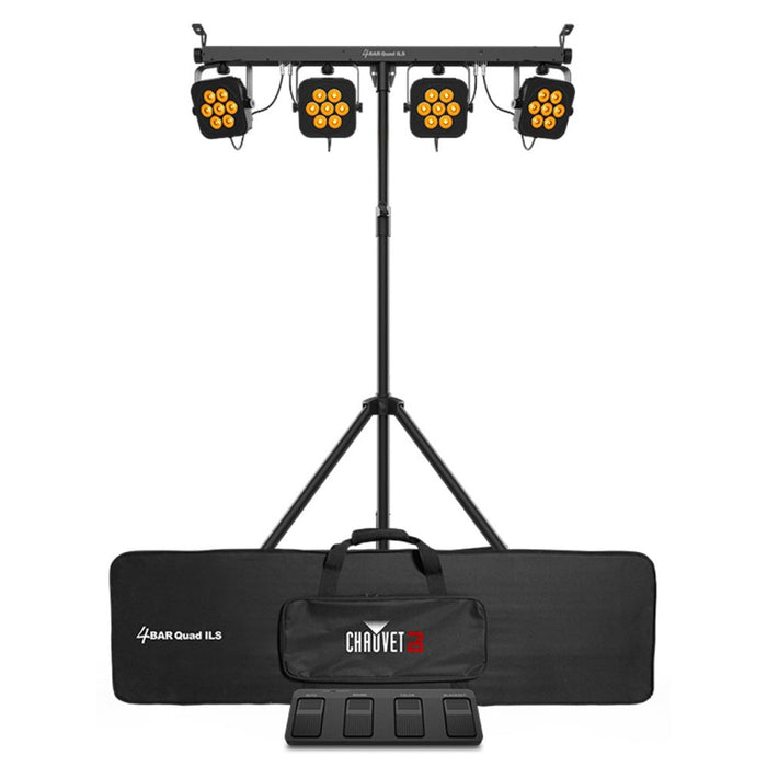 Chauvet DJ 4Bar Quad ILS Wash Lighting Set (4BARQUADILS) - Gsus4