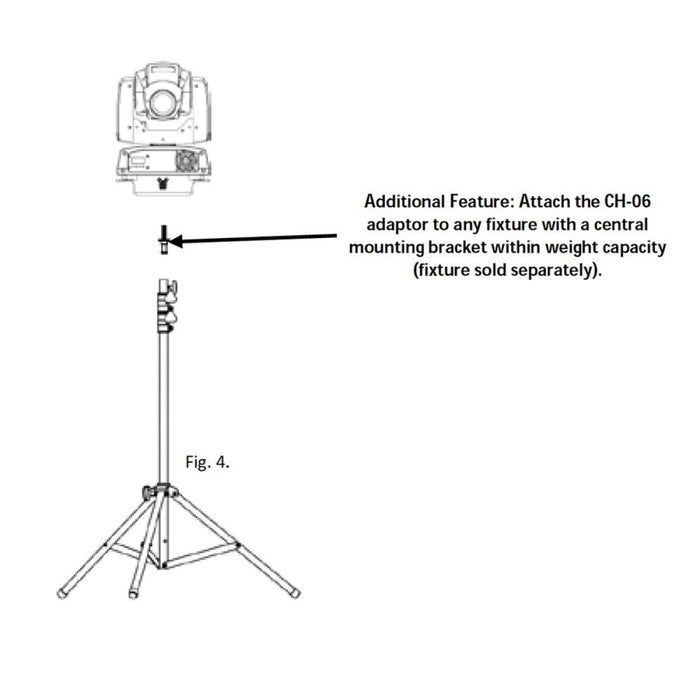 Chauvet DJ CH - 06 Lighting Stand (CH-06) - Gsus4