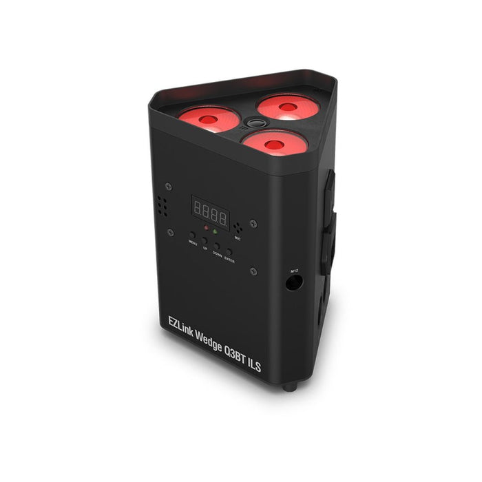 Chauvet DJ EzLink Wedge Q3BT ILS Battery Powered Wash Light (EZLINKWEDGEQ3BTILS) - Gsus4