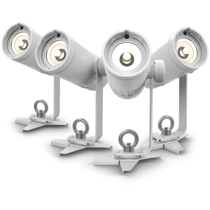 Chauvet DJ EzPin Pack 4 Battery Powered LED Pinspot Pack (EZPINPACK4) - Gsus4