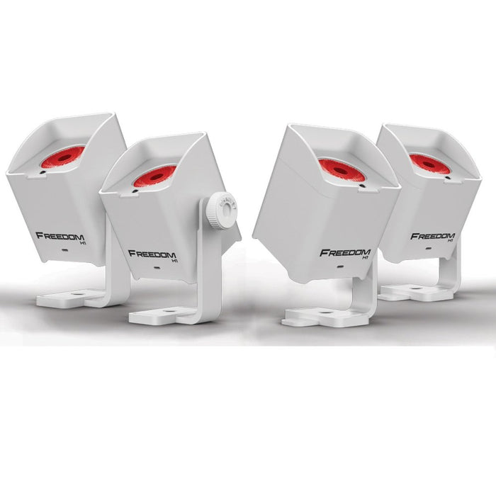 Chauvet DJ Freedom H1 Wireless LED Parcan – White (FREEDOM-H1W) - Gsus4