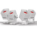 Chauvet DJ Freedom H1 Wireless LED Parcan – White (FREEDOM-H1W) - Gsus4