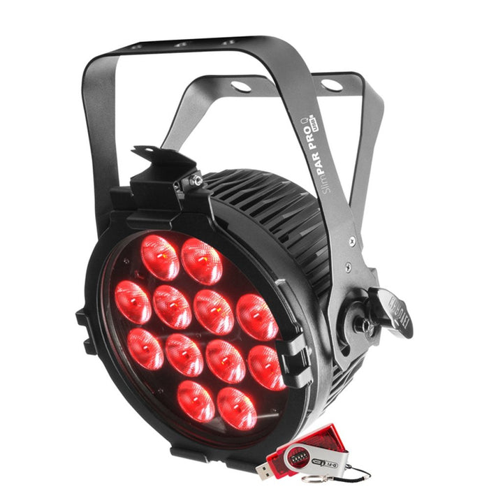 Chauvet DJ SlimPAR PRO Q USB LED Parcan (SLIMPARPRO-QUSB) - Gsus4