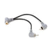 CIOKS 8800 New Design - Parallel Adapter Flex Current Doubler DC Y-Cable Grey (CI-8800) - Gsus4