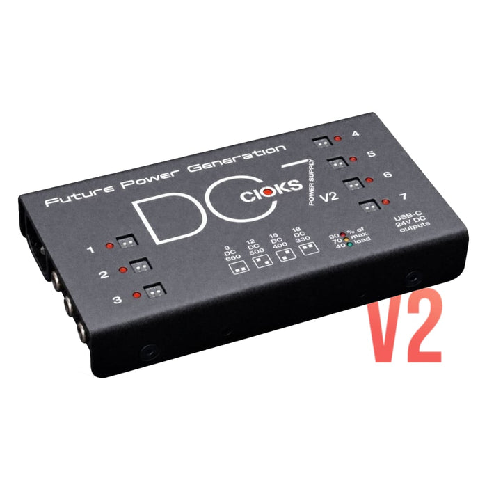CIOKS DC7 V2 Universal Pedal Power Supply w/ 24V & USB-C Output (CI-DC7) - Gsus4