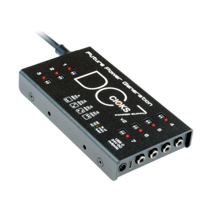 CIOKS DC7 V2 Universal Pedal Power Supply w/ 24V & USB-C Output PRE-ORDER (Ships Mid-July 2026) (CI-DC7-V2) - Gsus4