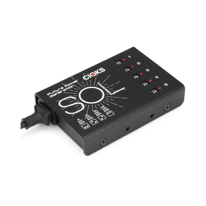 CIOKS | SOL | Universal Pedal Power Supply | High Current & Low Profile | 5x 660mA 9V Output | w/ Built - in IEC (CI - SOL) - Gsus4