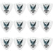 Clayton Acetal Eagle Rounded Triangle Guitar Picks (0.50mm) - 12pk (CLART50) - Gsus4