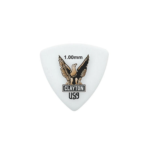 Clayton Acetal Eagle Rounded Triangle Guitar Picks (1.00mm) - 12pk (CLART100) - Gsus4