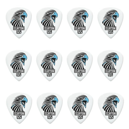 Clayton Acetal Eagle Sharp Standard Guitar Picks (0.50mm) - 12pk (CLASAS50) - Gsus4