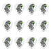 Clayton Acetal Eagle Sharp Standard Guitar Picks (0.63mm) - 12pk (CLASAS63) - Gsus4